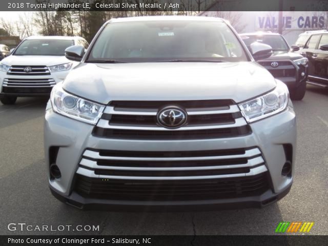 2018 Toyota Highlander LE in Celestial Silver Metallic