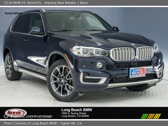 2018 BMW X5 sDrive35i in Imperial Blue Metallic