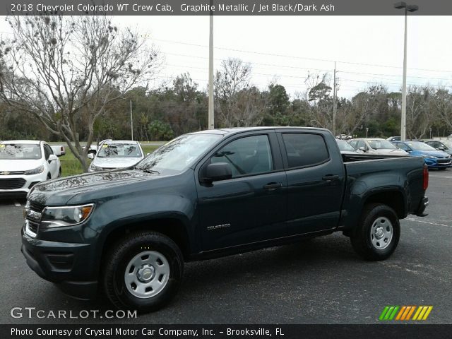 2018 Chevrolet Colorado WT Crew Cab in Graphite Metallic