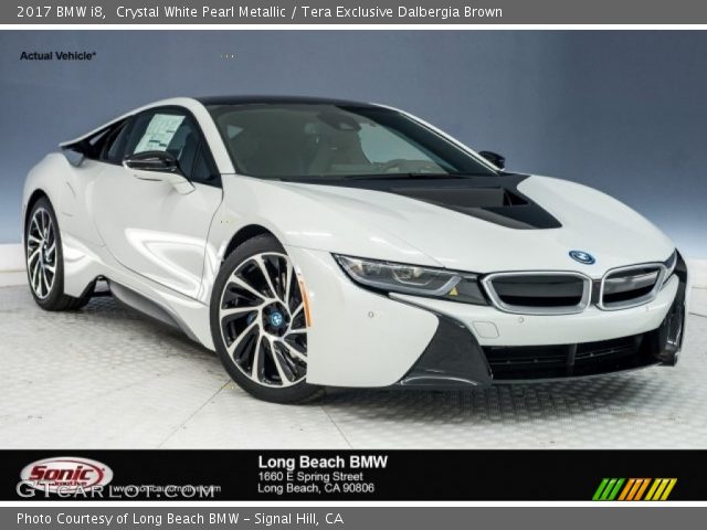 2017 BMW i8  in Crystal White Pearl Metallic