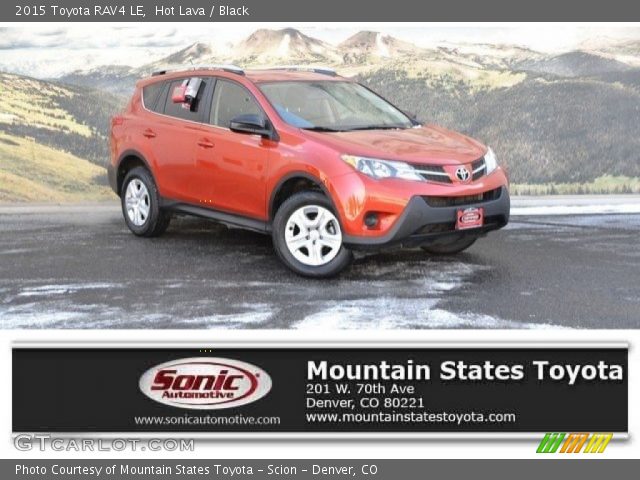 2015 Toyota RAV4 LE in Hot Lava