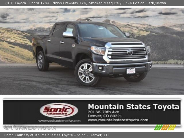 2018 Toyota Tundra 1794 Edition CrewMax 4x4 in Smoked Mesquite