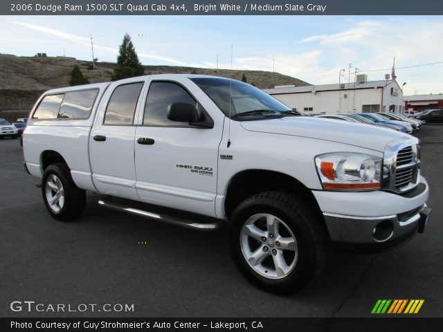 2006 Dodge Ram 1500 SLT Quad Cab 4x4 in Bright White