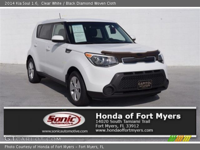 2014 Kia Soul 1.6 in Clear White