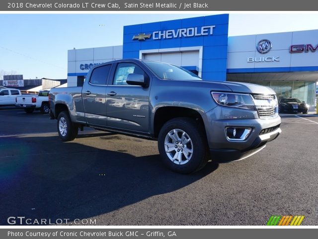 2018 Chevrolet Colorado LT Crew Cab in Satin Steel Metallic