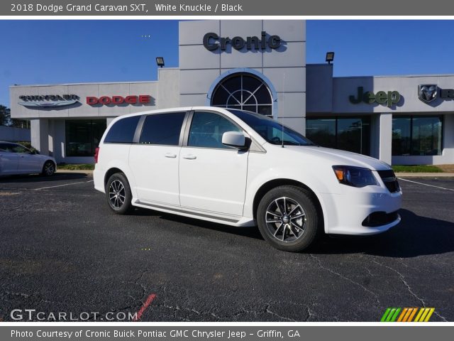 2018 Dodge Grand Caravan SXT in White Knuckle