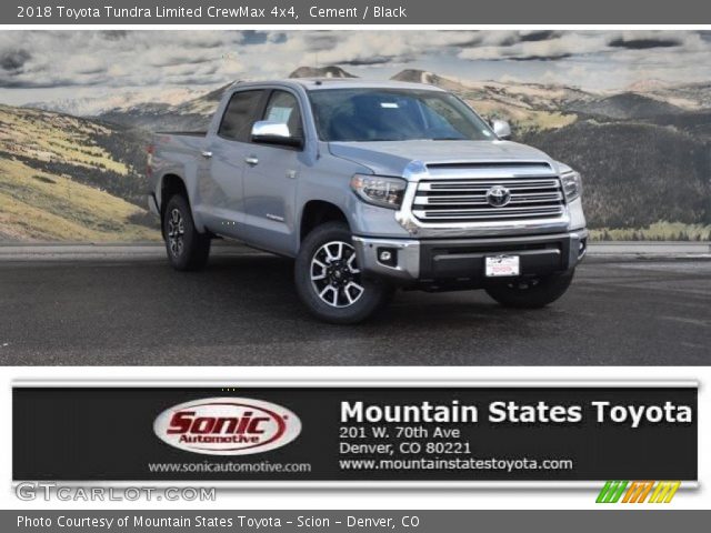 2018 Toyota Tundra Limited CrewMax 4x4 in Cement