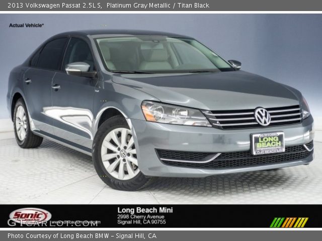 2013 Volkswagen Passat 2.5L S in Platinum Gray Metallic