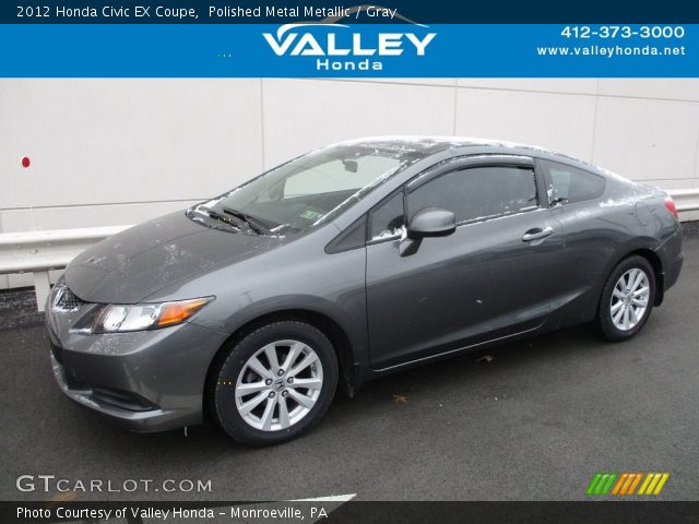 2012 Honda Civic EX Coupe in Polished Metal Metallic