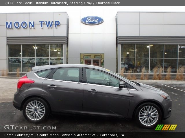 2014 Ford Focus Titanium Hatchback in Sterling Gray