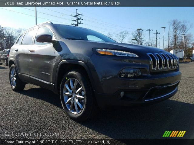 2018 Jeep Cherokee Limited 4x4 in Granite Crystal Metallic