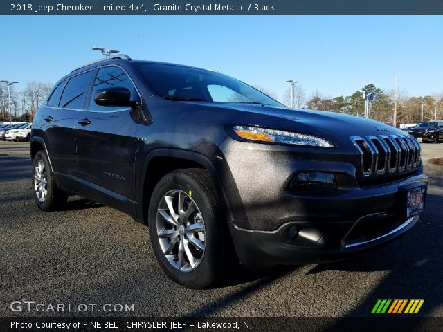2018 Jeep Cherokee Limited 4x4 in Granite Crystal Metallic