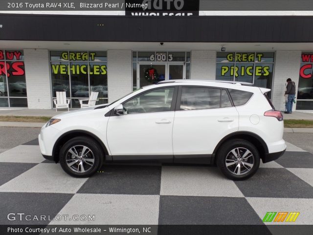 2016 Toyota RAV4 XLE in Blizzard Pearl