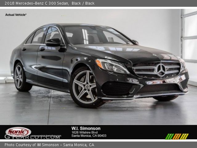 2018 Mercedes-Benz C 300 Sedan in Black