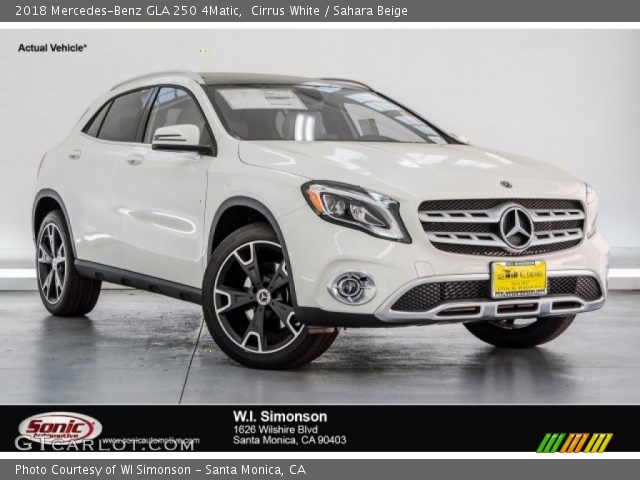 2018 Mercedes-Benz GLA 250 4Matic in Cirrus White