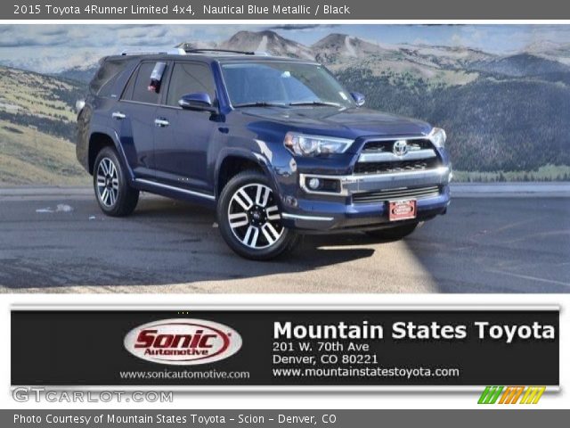 2015 Toyota 4Runner Limited 4x4 in Nautical Blue Metallic