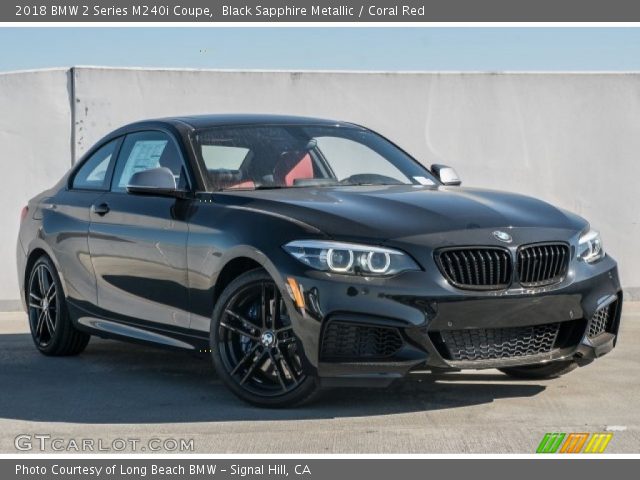 2018 BMW 2 Series M240i Coupe in Black Sapphire Metallic