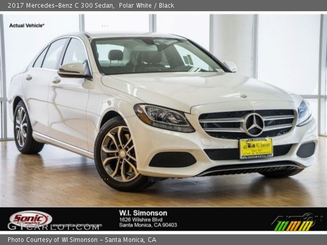 2017 Mercedes-Benz C 300 Sedan in Polar White