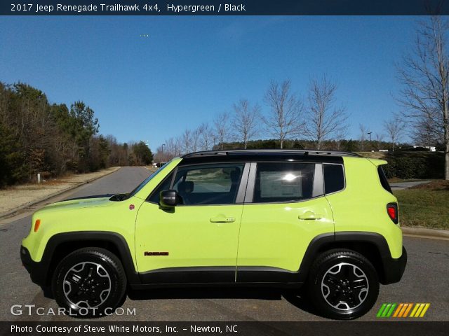 2017 Jeep Renegade Trailhawk 4x4 in Hypergreen