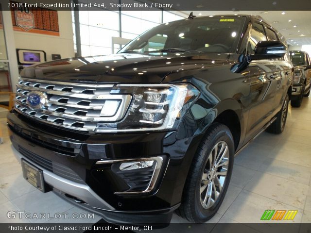2018 Ford Expedition Limited 4x4 in Shadow Black