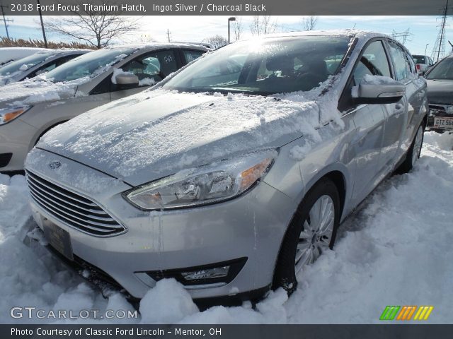 2018 Ford Focus Titanium Hatch in Ingot Silver
