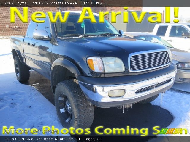 2002 Toyota Tundra SR5 Access Cab 4x4 in Black