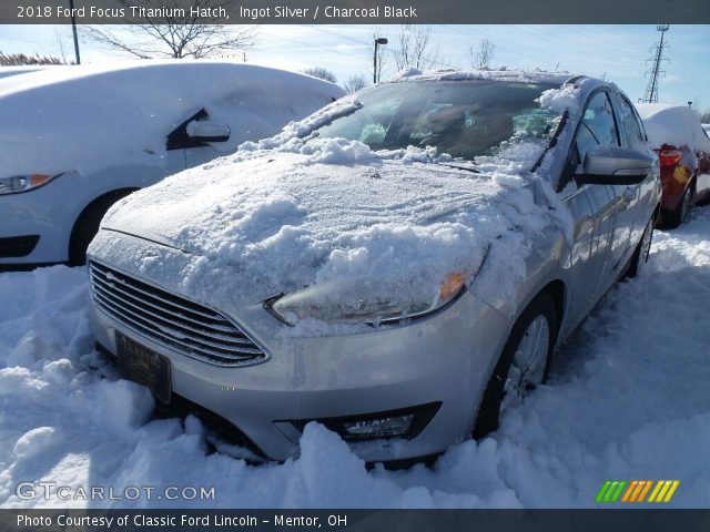2018 Ford Focus Titanium Hatch in Ingot Silver