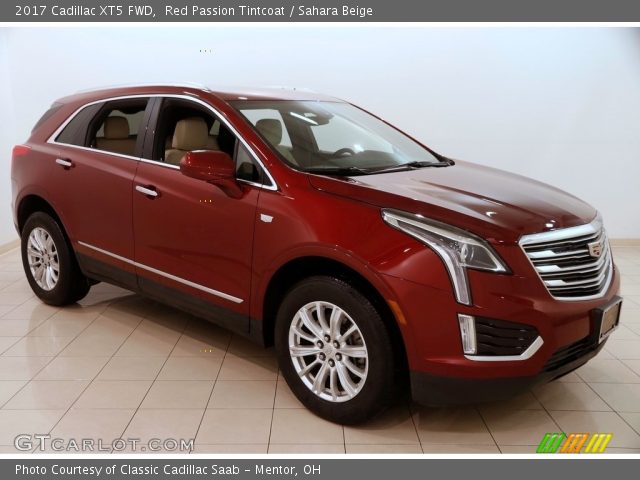 2017 Cadillac XT5 FWD in Red Passion Tintcoat