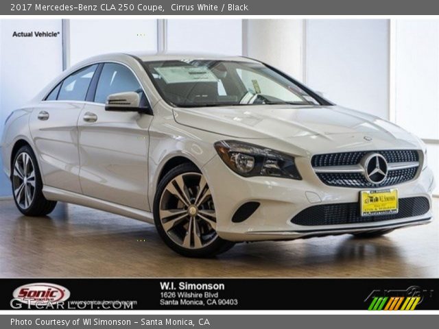 2017 Mercedes-Benz CLA 250 Coupe in Cirrus White