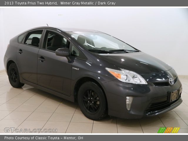 2013 Toyota Prius Two Hybrid in Winter Gray Metallic