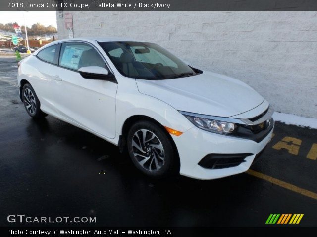 2018 Honda Civic LX Coupe in Taffeta White