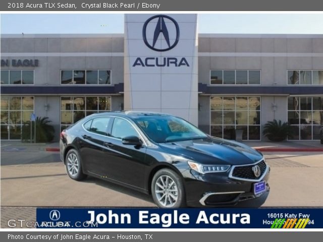 2018 Acura TLX Sedan in Crystal Black Pearl