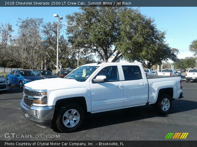 2018 Chevrolet Silverado 1500 LT Crew Cab in Summit White