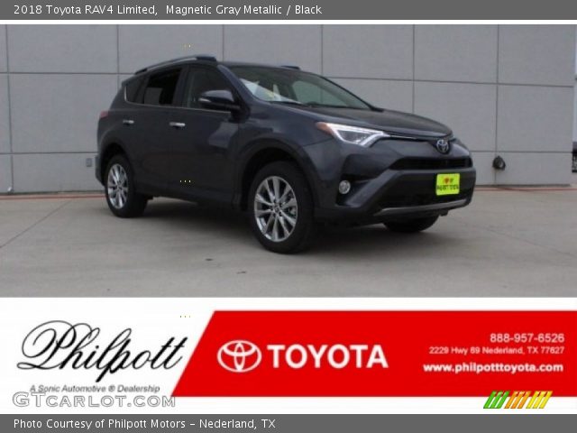 2018 Toyota RAV4 Limited in Magnetic Gray Metallic