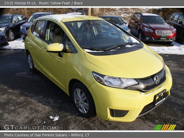 2015 Honda Fit LX in Mystic Yellow Pearl