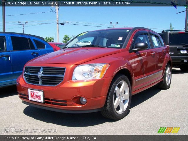 2007 Dodge Caliber R/T AWD in Sunburst Orange Pearl