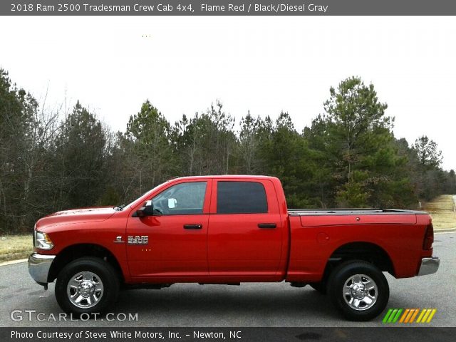 2018 Ram 2500 Tradesman Crew Cab 4x4 in Flame Red