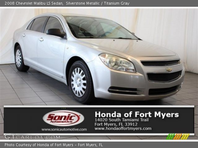 2008 Chevrolet Malibu LS Sedan in Silverstone Metallic