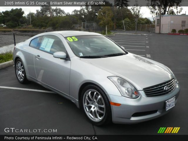 2005 Infiniti G 35 Coupe in Brilliant Silver Metallic