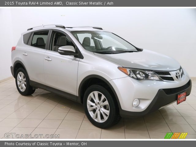 2015 Toyota RAV4 Limited AWD in Classic Silver Metallic