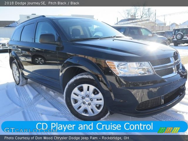2018 Dodge Journey SE in Pitch Black