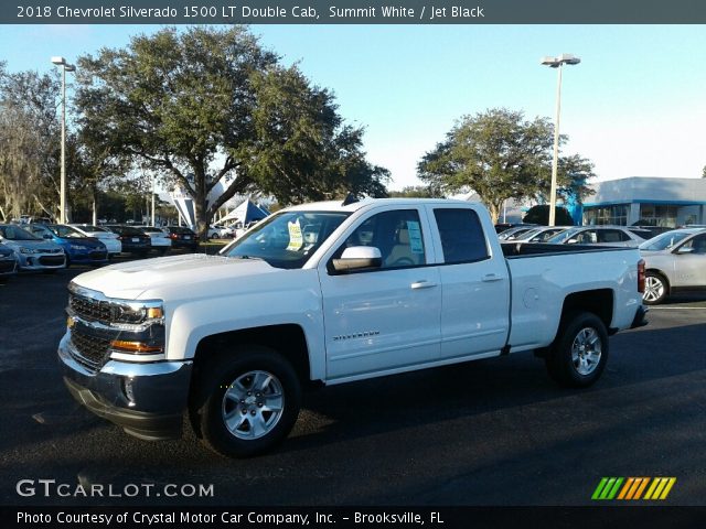 2018 Chevrolet Silverado 1500 LT Double Cab in Summit White