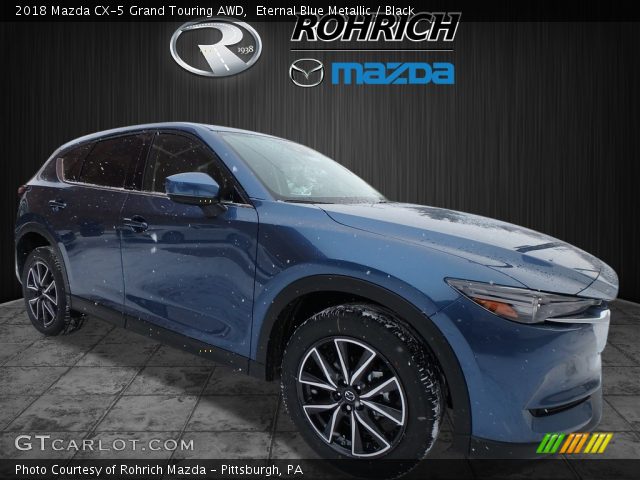 2018 Mazda CX-5 Grand Touring AWD in Eternal Blue Metallic