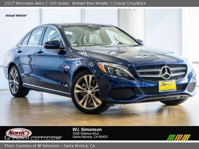 2017 Mercedes-Benz C 300 Sedan in Brilliant Blue Metallic