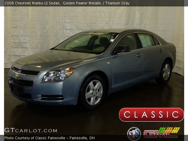 2008 Chevrolet Malibu LS Sedan in Golden Pewter Metallic