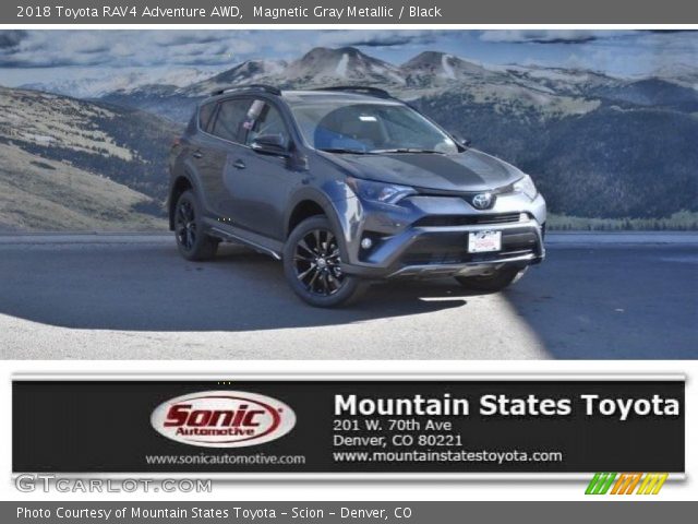 2018 Toyota RAV4 Adventure AWD in Magnetic Gray Metallic