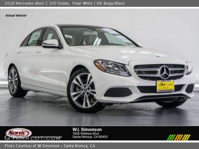 2018 Mercedes-Benz C 300 Sedan in Polar White