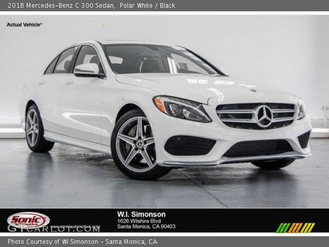 2018 Mercedes-Benz C 300 Sedan in Polar White