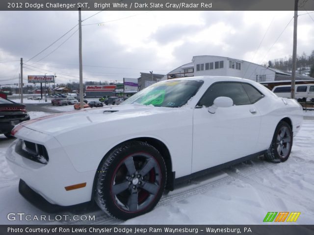 2012 Dodge Challenger SXT in Bright White