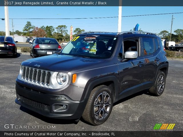 2017 Jeep Renegade Limited in Granite Crystal Metallic